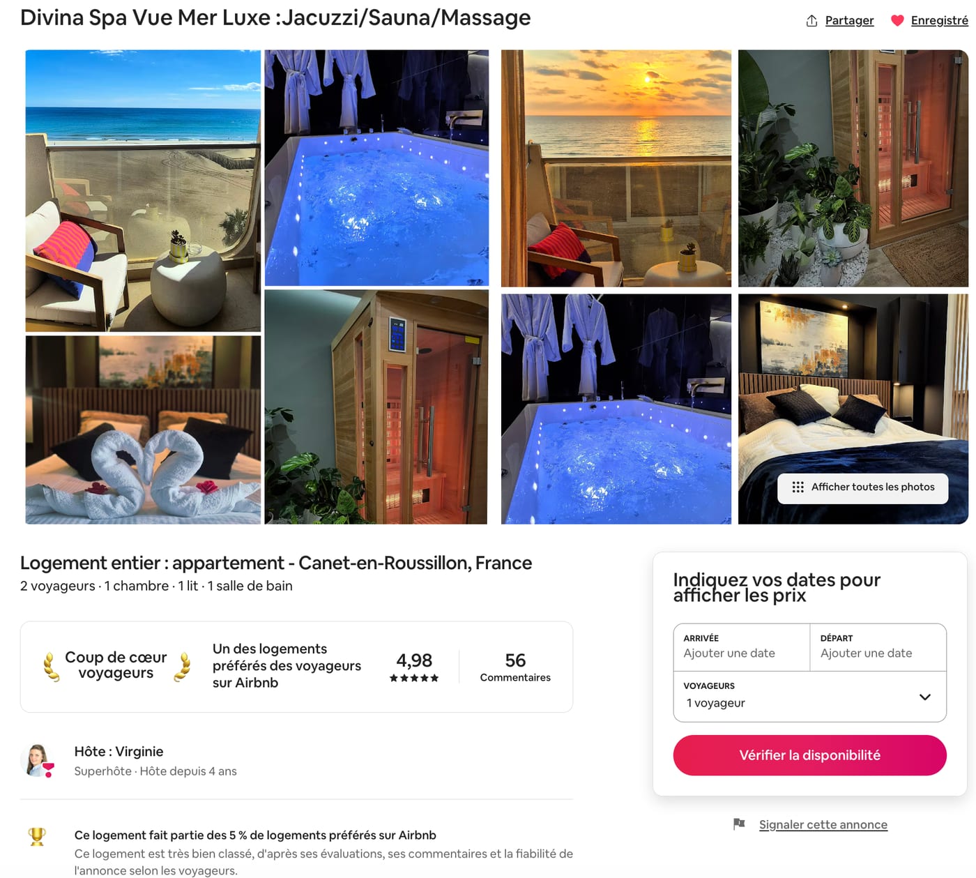 Divina Spa — Vue mer Luxe