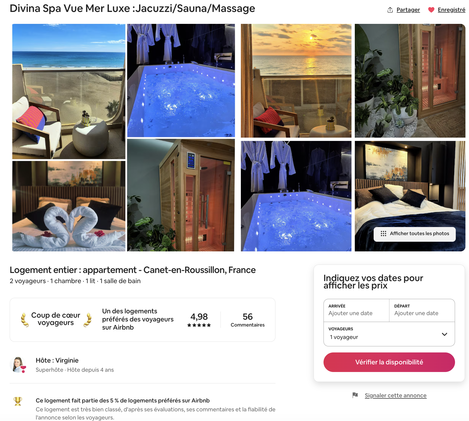 Divina Spa — Vue mer Luxe